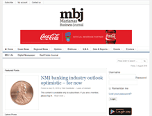Tablet Screenshot of mbjguam.com